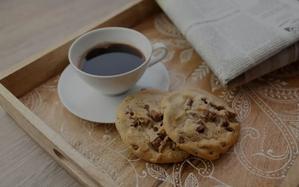 koekje bij de koffie
