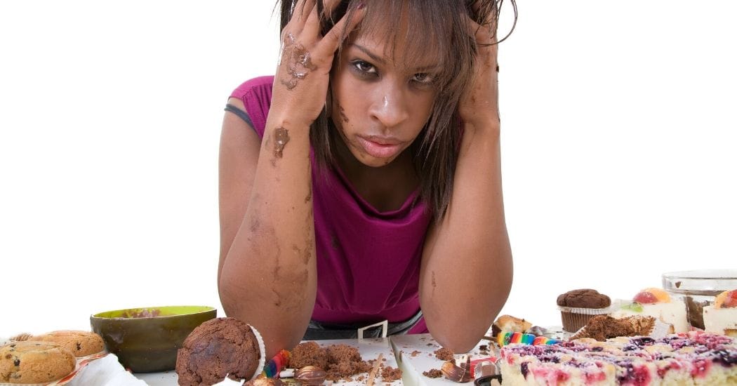 Eetbuien en schuldgevoel